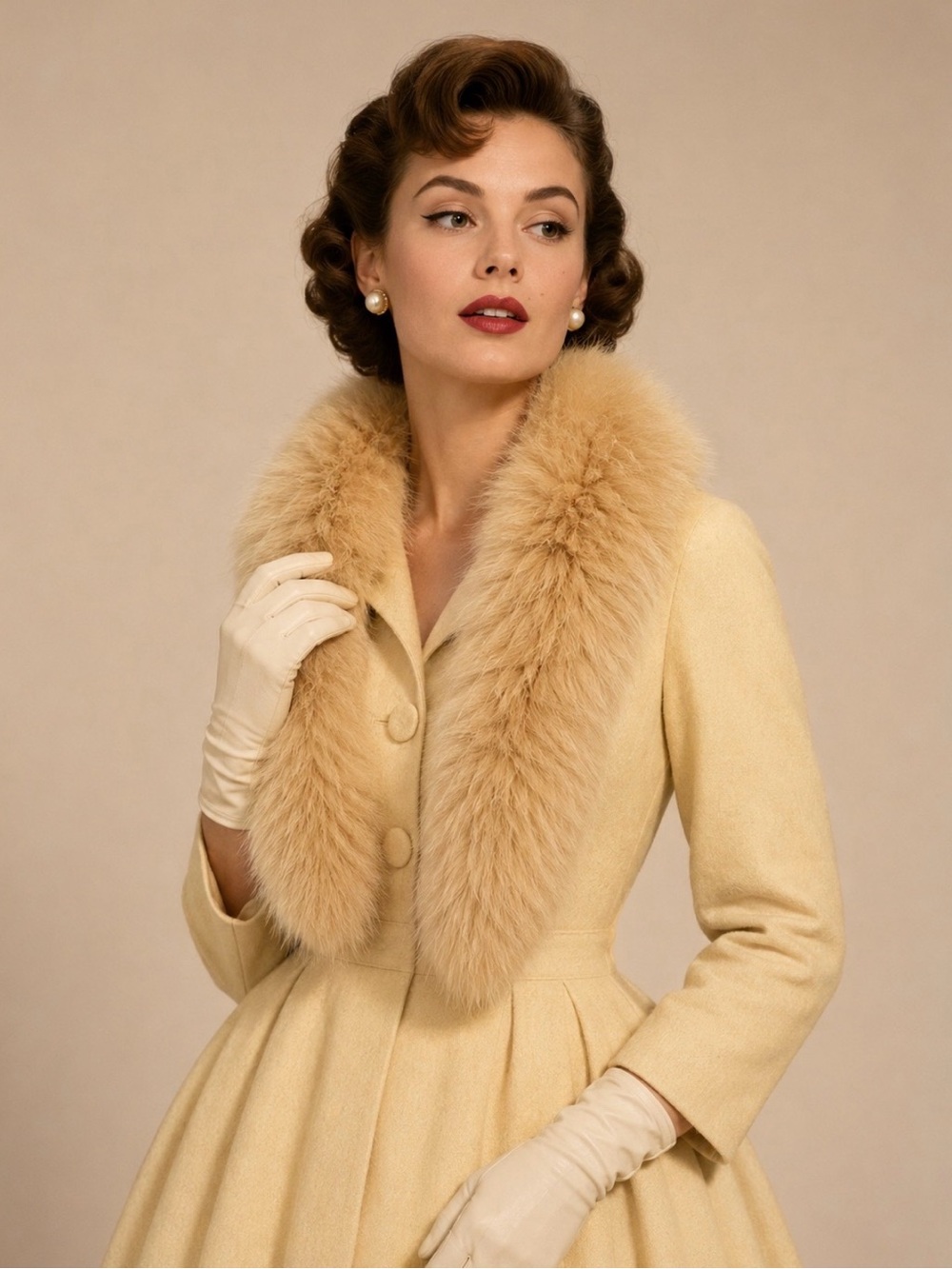 Vintage Fur Collar